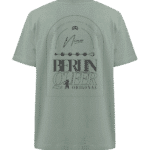 Berlin Queer Original • Bogen Design (Backprint) - Heavy Oversized Organic Shirt