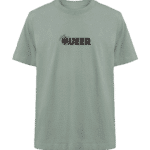 Nina Queer Logo - Heavy Oversized Organic Shirt
