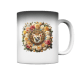 Flower Chihuahua 5 by Nina Queer | NQ - Magic Mug