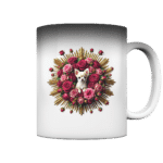 Flower Chihuahua 8 by Nina Queer | NQ - Magic Mug