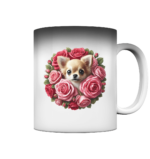Flower Chihuahua 11 by Nina Queer | NQ - Magic Mug