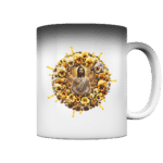 Flower Jesus 3 by Nina Queer | NQ - Magic Mug