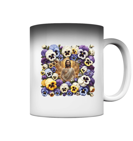Flower Jesus 5 by Nina Queer | NQ - Magic Mug