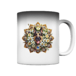 Flower Schäferhund 1 by Nina Queer | NQ  - Magic Mug
