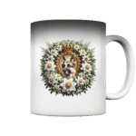 Flower Schäferhund 2 by Nina Queer | NQ - Magic Mug