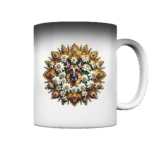 Flower Schäferhund 4 by Nina Queer | NQ - Magic Mug