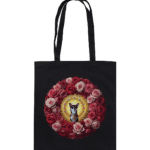 Flower Chihuahua 6 by Nina Queer | NQ - Organic Cotton Bag