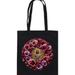 Flower Jesus 1 by Nina Queer | NQ - Organic Cotton Bag