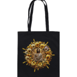 Flower Jesus 3 by Nina Queer | NQ - Organic Cotton Bag