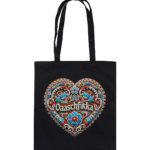 Lebkuchenherz 2 by Nina Queer | NQ - Organic Cotton Bag