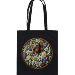 Rauhaardackel Flower 3 by Nina Queer | NQ - Organic Cotton Bag