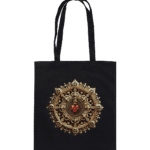 Herz Jesus 2 by Nina Queer | NQ - Organic Cotton Bag