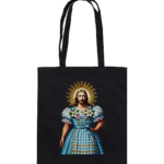 Dirndl Jesus 6 by Nina Queer | NQ - Organic Cotton Bag