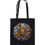 Flower Chihuahua 2 by Nina Queer | NQ - Organic Cotton Bag