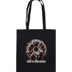 Time To Leave 1 by Nina Queer | NQ - Organic Cotton Bag