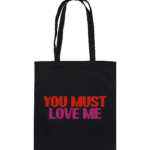 Love U 5 by Nina Queer | NQ - Organic Cotton Bag