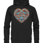 Lebkuchenherz 2 by Nina Queer | NQ - Organic Hoodie