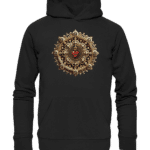 Herz Jesus 2 by Nina Queer | NQ - Organic Hoodie