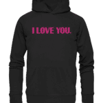 Love U 1 by Nina Queer | NQ - Organic Hoodie