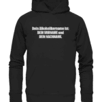 Alkoholiker by Nina Queer | NQ - Organic Hoodie