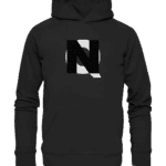 Logo-NQ by Nina Queer | NQ - Organic Hoodie