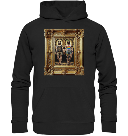 Gay Jesus 1 by Nina Queer | NQ - Organic Hoodie