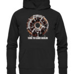 Time To Leave 1 by Nina Queer | NQ - Organic Hoodie