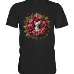 Flower Chihuahua 8 by Nina Queer | NQ - Premium Classic T-Shirt