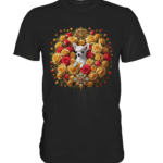 Flower Chihuahua 9 by Nina Queer | NQ - Premium Classic T-Shirt