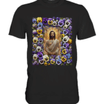 Flower Jesus 4 by Nina Queer | NQ - Premium Classic T-Shirt