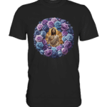 Jesus Roses 4 by Nina Queer | NQ - Premium Classic T-Shirt
