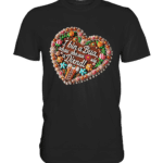 Lebkuchenherz 6 by Nina Queer | NQ - Premium Classic T-Shirt