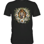 Flower Schäferhund 2 by Nina Queer | NQ - Premium Classic T-Shirt