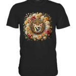 Flower Chihuahua 5 by Nina Queer | NQ - Premium Classic T-Shirt