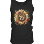 Flower Chihuahua 5 by Nina Queer | NQ - Relaxed Tank Top