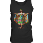 Dirndl Jesus 3 by Nina Queer | NQ - Relaxed Tank Top