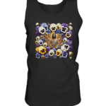 Flower Jesus 5 by Nina Queer | NQ - Relaxed Tank Top