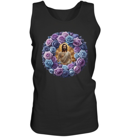 Jesus Roses 4 by Nina Queer | NQ - Relaxed Tank Top
