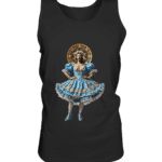 Dirndl Jesus 4 by Nina Queer | NQ - Relaxed Tank Top