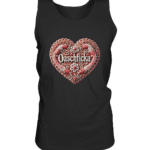 Lebkuchenherz 1 by Nina Queer | NQ - Relaxed Tank Top