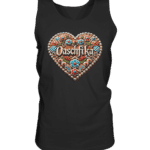 Lebkuchenherz 3 by Nina Queer | NQ - Relaxed Tank Top