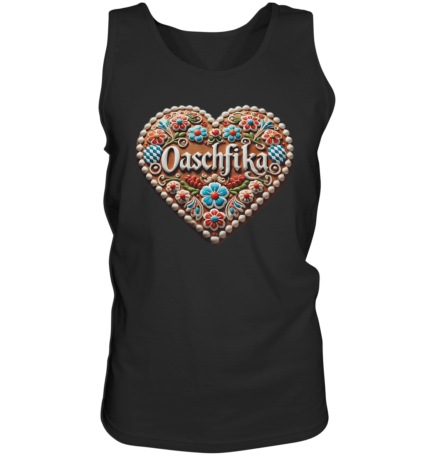 Lebkuchenherz 3 by Nina Queer | NQ - Relaxed Tank Top
