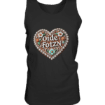 Lebkuchenherz 6 by Nina Queer | NQ - Relaxed Tank Top