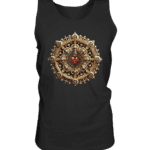 Herz Jesus 2 by Nina Queer | NQ - Relaxed Tank Top