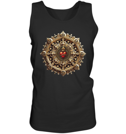 Herz Jesus 2 by Nina Queer | NQ - Relaxed Tank Top
