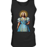 Dirndl Jesus 6 by Nina Queer | NQ - Relaxed Tank Top