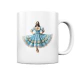 Dirndl Jesus 2 by Nina Queer | NQ - Tasse glossy