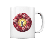 Flower Chihuahua 6 by Nina Queer | NQ - Tasse glossy