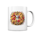 Flower Chihuahua 9 by Nina Queer | NQ - Tasse glossy