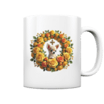 Flower Chihuahua 10 by Nina Queer | NQ - Tasse glossy
